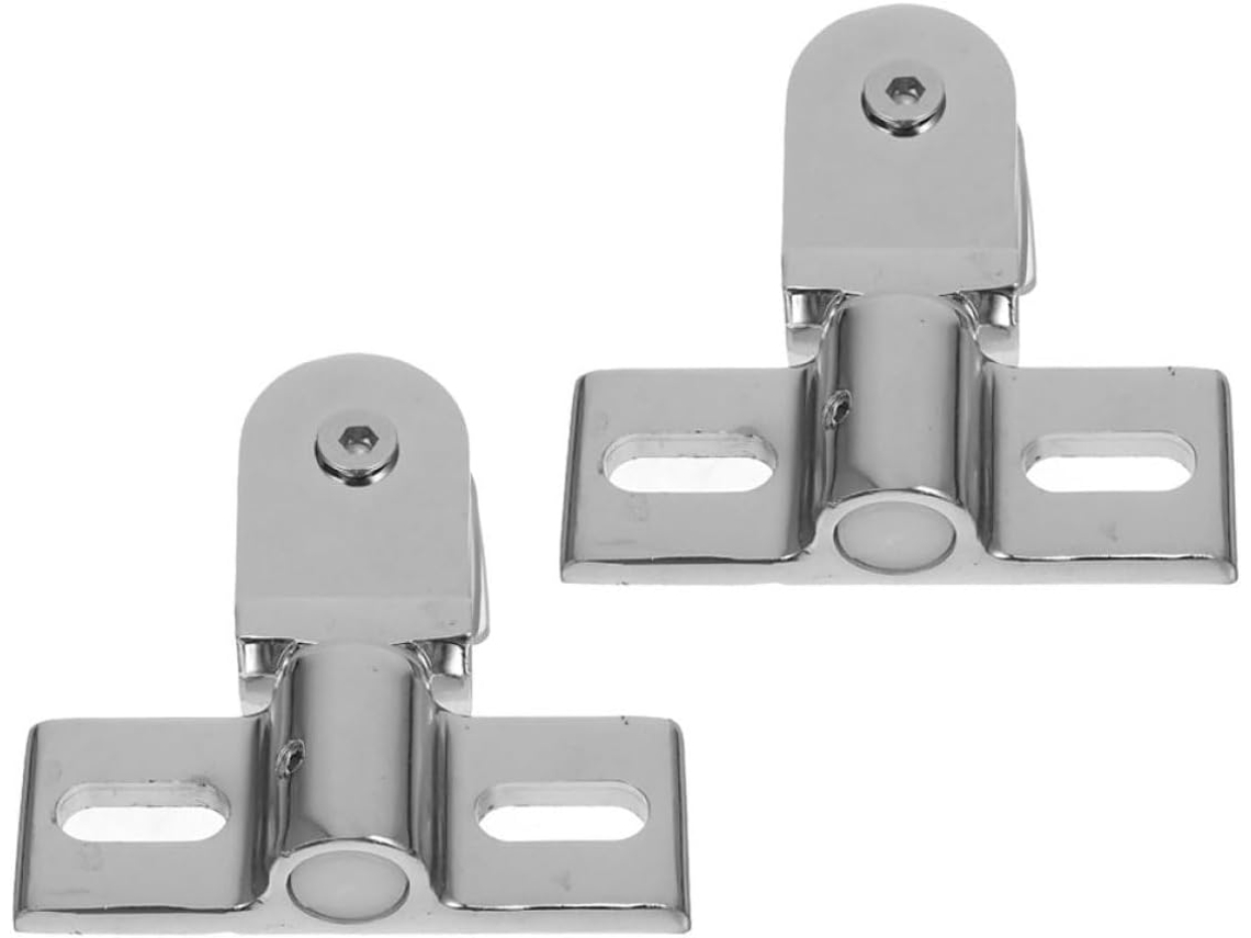 Conjunto De 2 Dobradiças Giratórias Para Portas, Design Bidirecional, Pivôs Superior E Inferior.