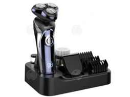 Máquina de barbear multifuncional 4D LCD elétrica lavável corpo inteiro LED com tela recarregável Navalha para homens 3 TECH DISCOUNT