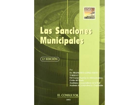 Livro Las sanciones municipales de Francisco López-Nieto Y Mallo (Espanhol)