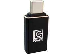 Cabo de Dados LC-POWER (USB-C - USB A - Preto)