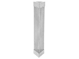 Tubo Fumador Aço Inox 304 Triangular 12in Churrasco