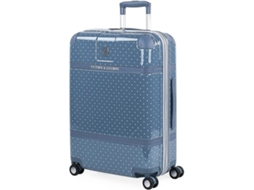 Mala de Viagem Média VICTORIO & LUCCHINO Estampada Azul (67 L)