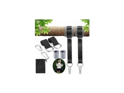 Kit De Suspensão Lurelia Para Rede E Baloiço Com Máx. 550 Kg, Argola Em D Em Nylon