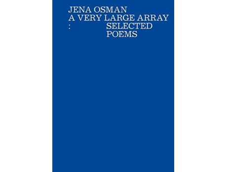 Livro Very Large Array de Jena Osman (Inglês)