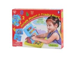Quadro De Desenho Magnético Portátil E Multicolorido, Brinquedo Educativo. Play
