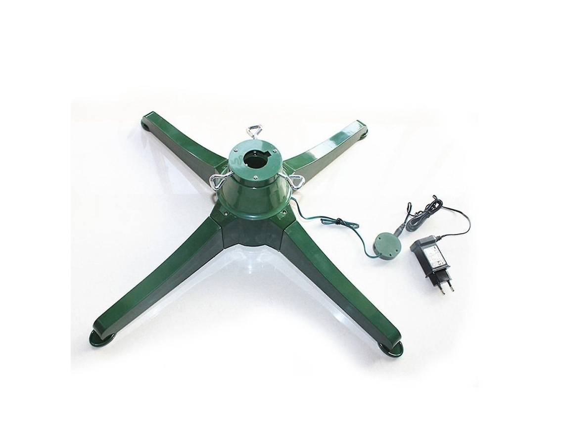 Base Giratoria Para Árbol De Navidad Eléctrica Desmontable Soporte Pesado