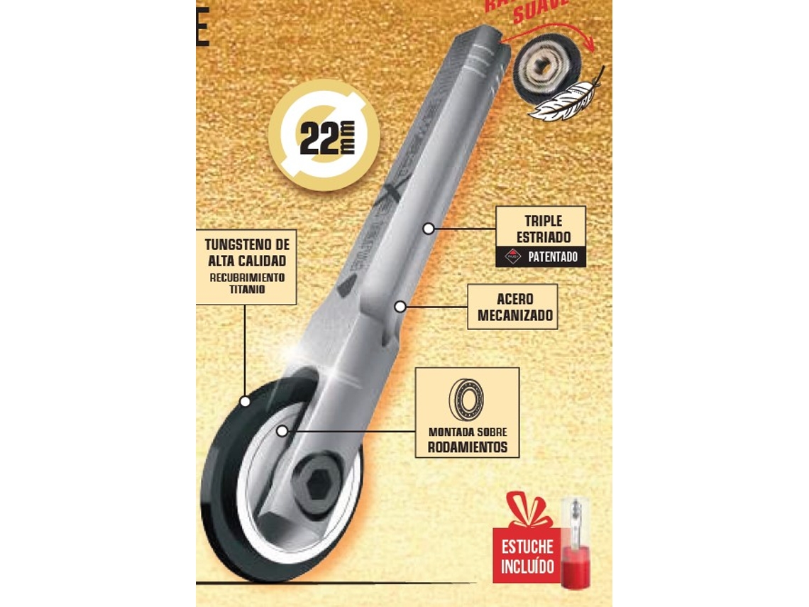 Cortante Plus Ø22mm Extreme Rubi 01900