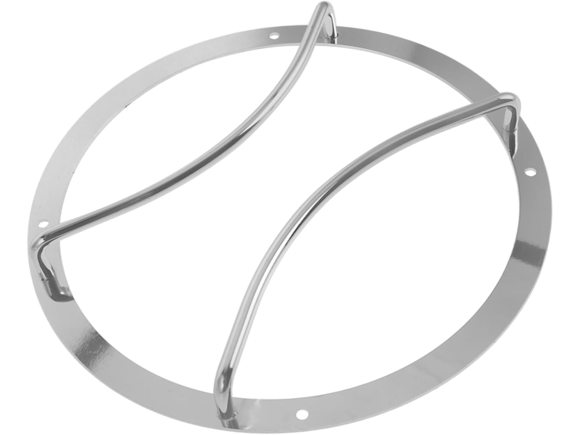 Capa De Ferro Redonda Prateada Para Alto-falante De Subwoofer De 8 Polegadas, Proteção De Áudio.