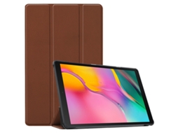Capa Para Tablet Lurelia, Compatível Com Lenovo Xiaoxin Pad 2024/lenovo M11, Castanho Escuro, Couro Sintético, Dobrável Com Suporte, Função Sono