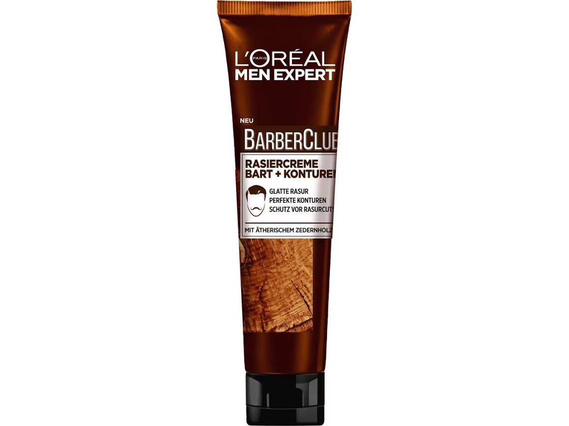 Creme de Barbear para Barba e Contornos - Barber Club Men Expert 150ml L'ORÉAL PARIS