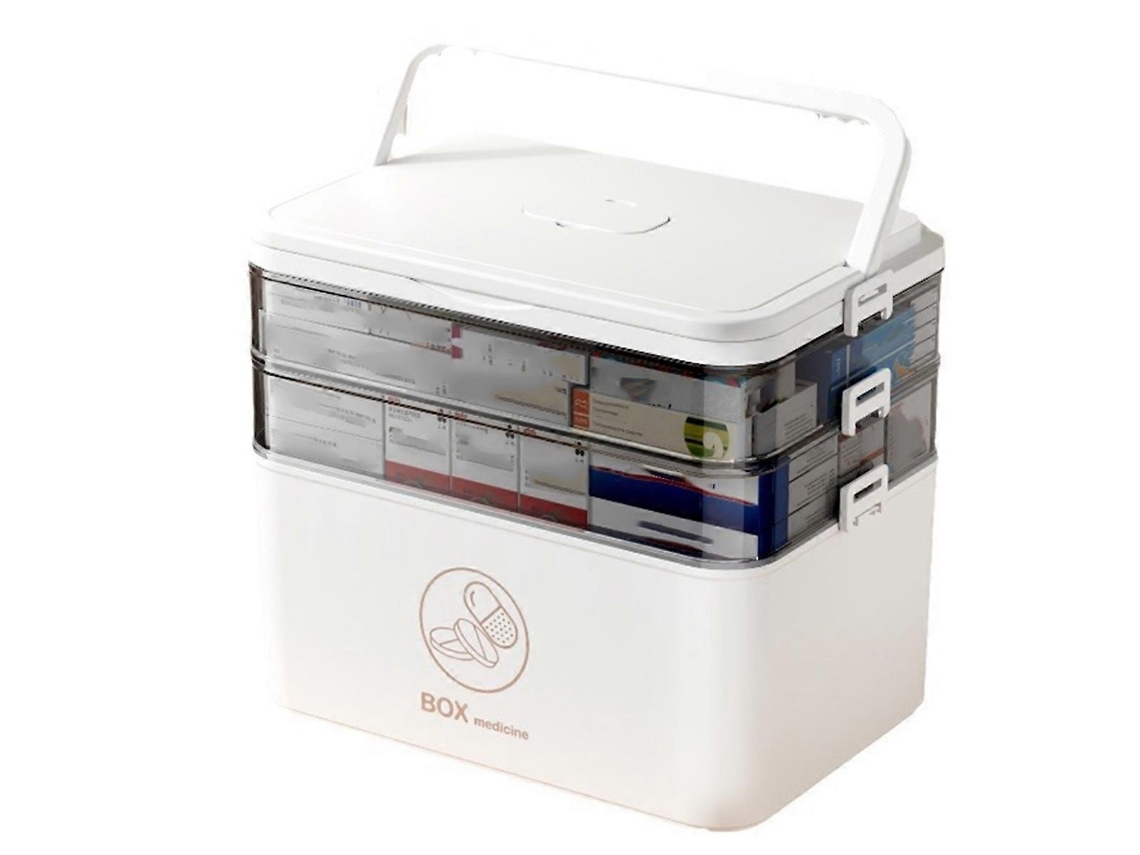 Caixa De Armazenamento Medicamentos Portátil, Multifuncional. Aquaforge