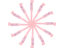 Artibetter 100-pulseiras De Identificação Rosa, Confortáveis E Duráveis Para Uso Hospitalar Médico