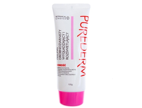PUREDERM suavização e abrilhantamento descamação partículas 100g