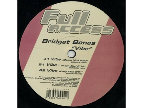 Vinil Vibe, Bridget Bones Full Access