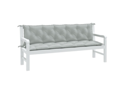 Vidaxl Almofadões Banco Jardim 2pcs 180x50x7cm Mesclado Tecido