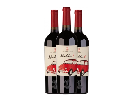 Vinho PRATELLO Rebo Mille 1 Lombardia (0.75 L - 3 Unidades)