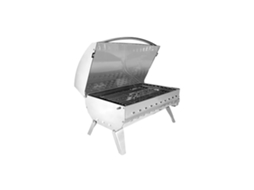 Tampa para Churrasco Pvc Prateadoeno