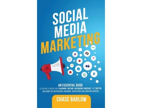 Livro Social Media Marketing de Chase Barlow (Inglês - Capa Dura)