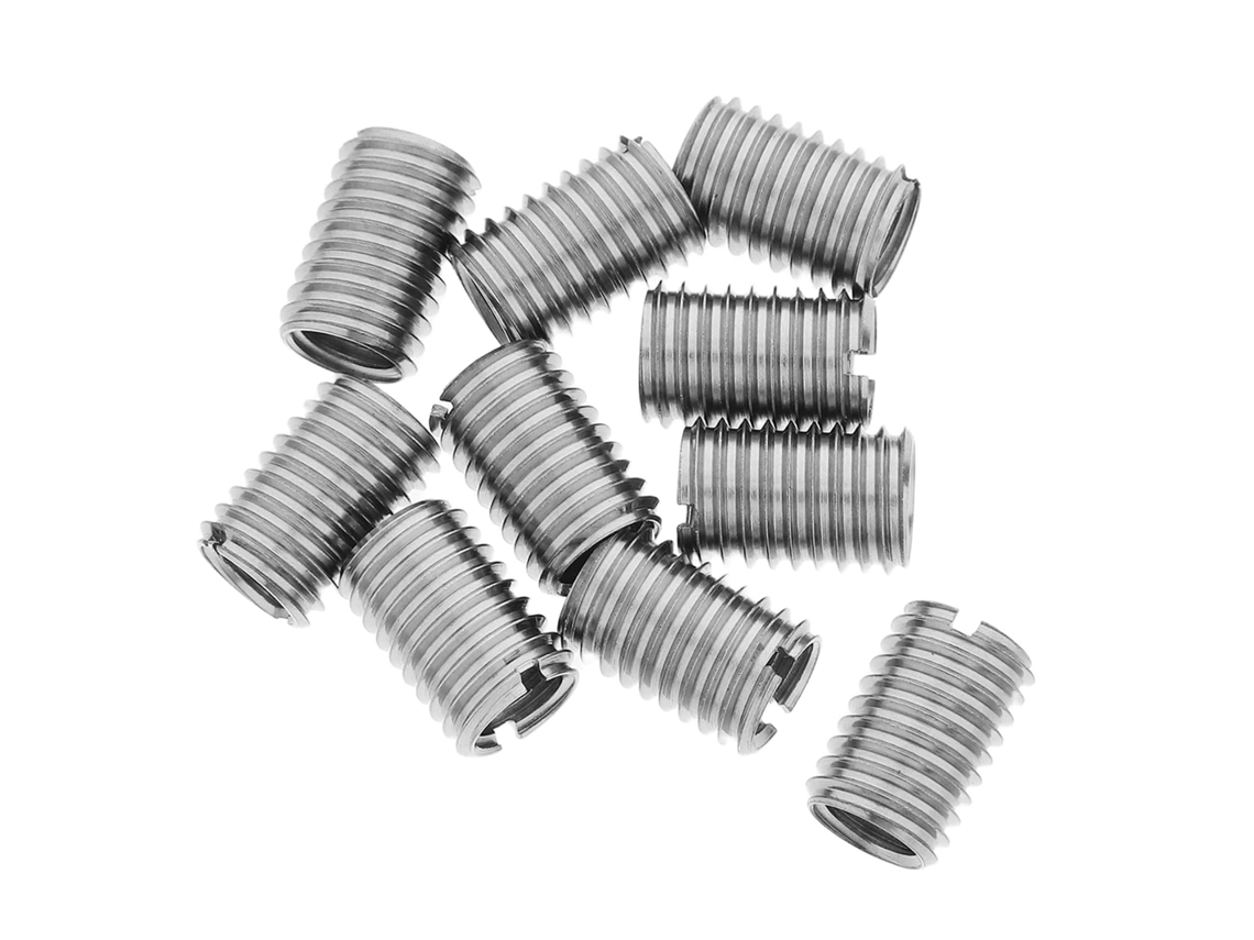 Pretyzoom 10 Peças Adaptador De Conversão Porca Redutora Em Aço Inoxidável Para Reparo Metal E Fixação Parafusos