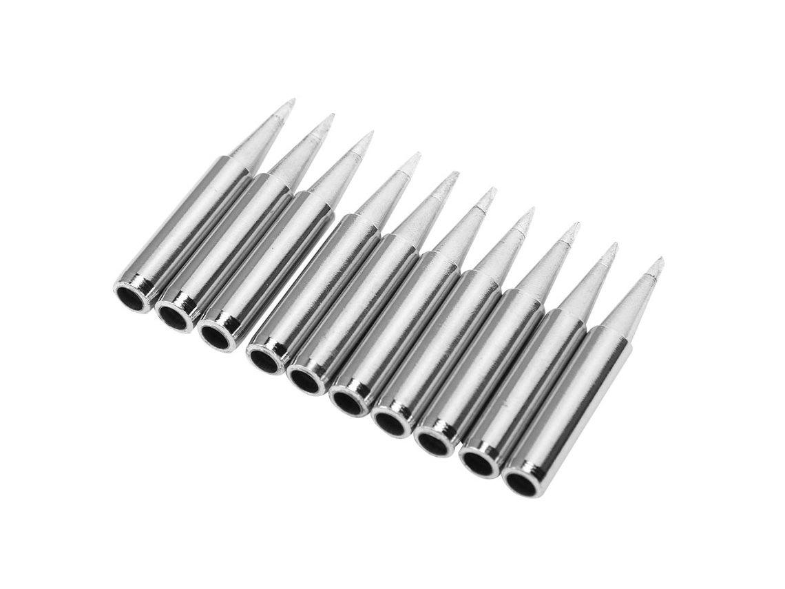 Conjunto De Pontas De Ferro De Soldar Laxiscreed Com 10 Peças Para Reparar E Montar