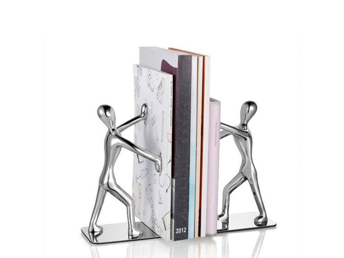 2026 apoya Libros Pareja Hombre Kung Fu Acero Inoxidable Antideslizante Decoración Estudio Oficina