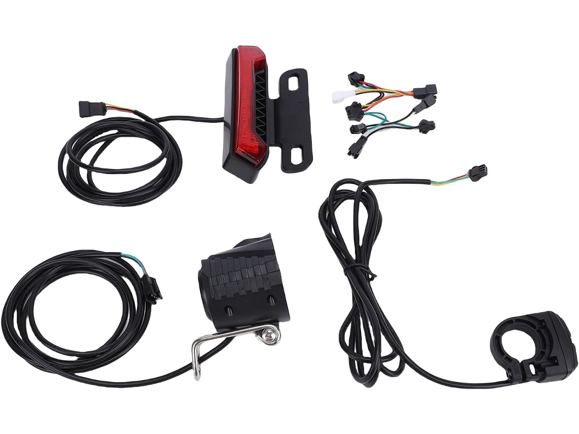 Conjunto De Farol E Lanterna Traseira Para Bicicleta Elétrica, Luz