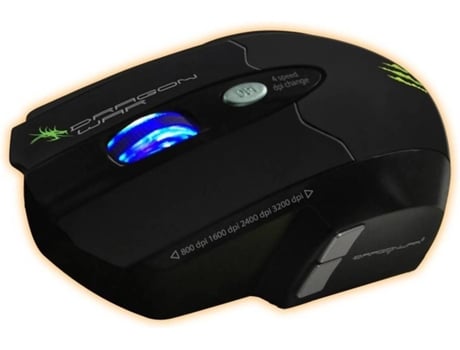 Rato Gaming DRAGON WAR PROG1 Leviathan (PC - Preto)