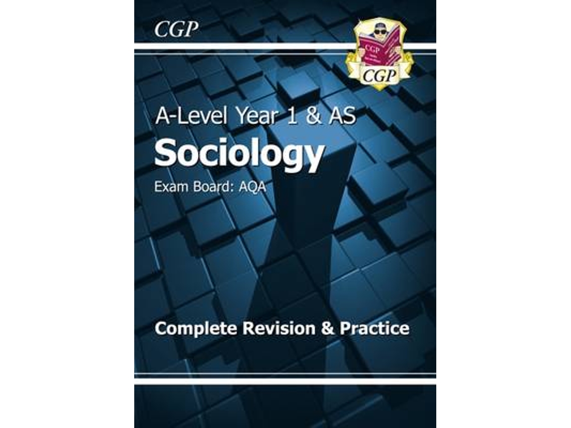 Livro A-Level Sociology AQA Year 1 amp AS Complete Revision amp Practice de Cgp Books (Inglês)
