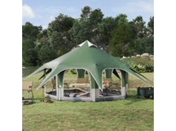 Vidaxl Barraca Familiar Verde 5 Pessoas