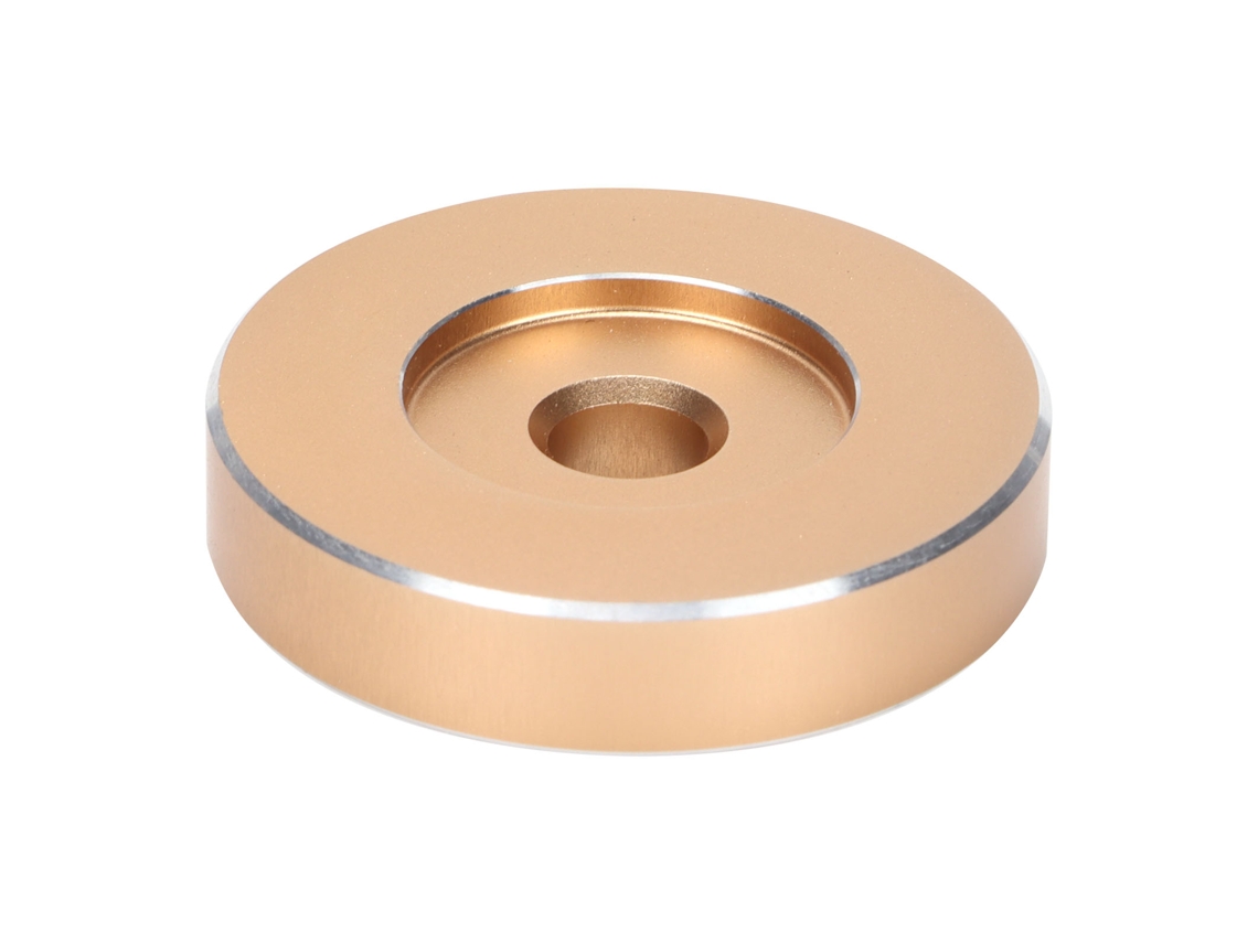 Conector de alimentação Monosaudio transparente, cobre puro, 100-250 V CHABERLU