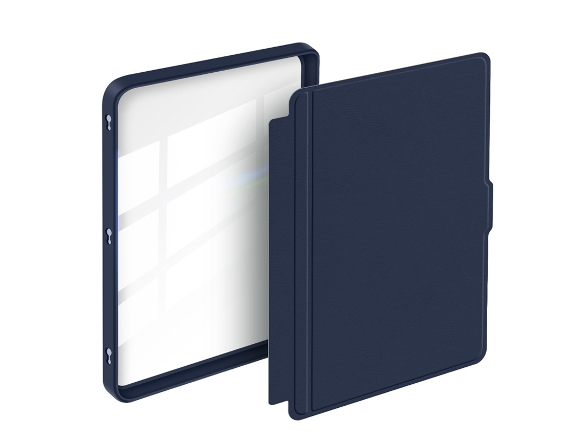 Capa Protetora Para E-reader Compatível Com Kobo Clara Bw (2024) - Função De Hibernação E Ativação Automática Com Função Repouso Azul Escuro Elysve