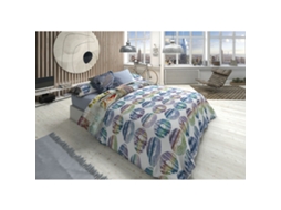 Conjunto de capa de edredom LOIS MEGANO P. (Azul)
