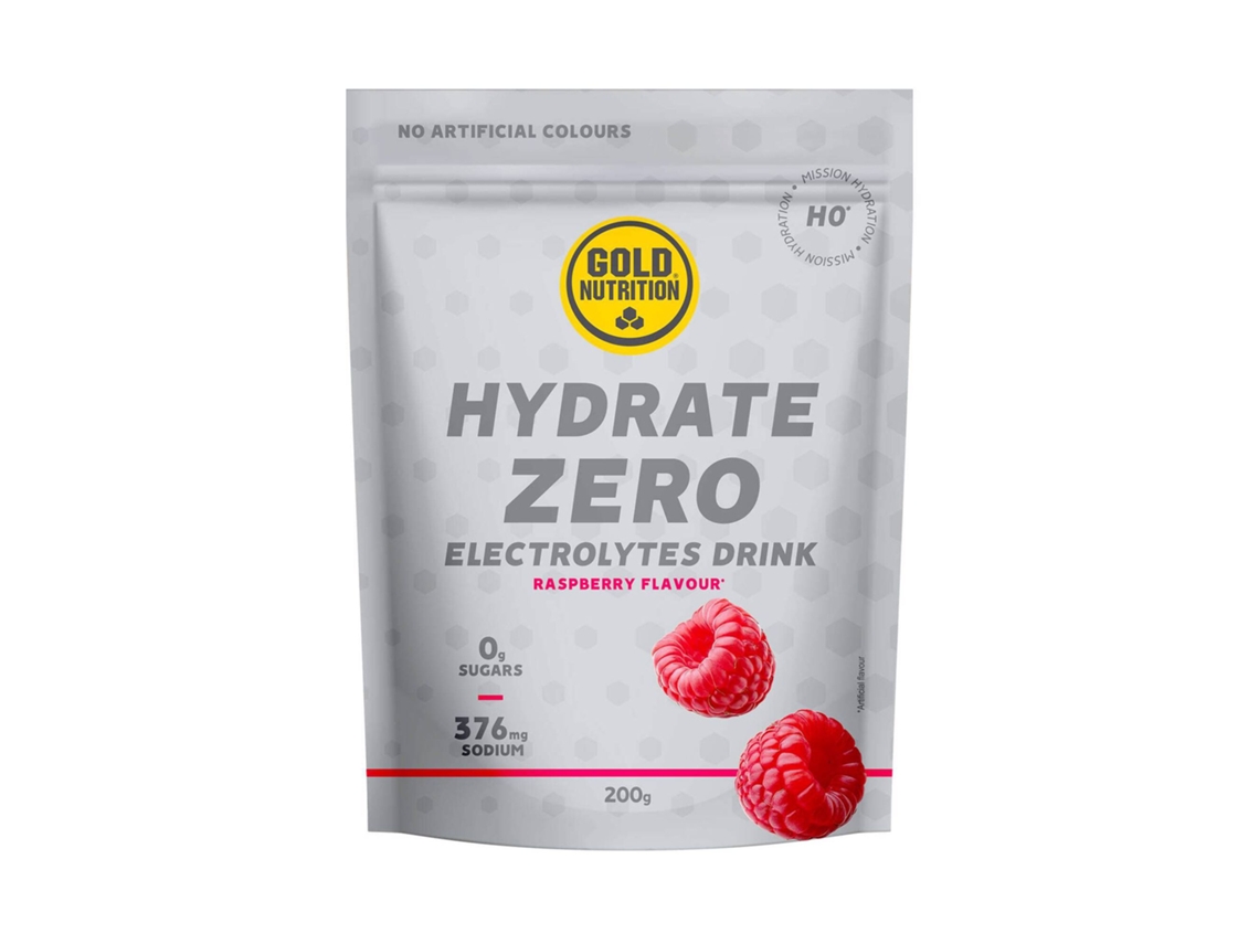 Hydrate Zero Electrolytes Drink Raspberry Goldnutrition