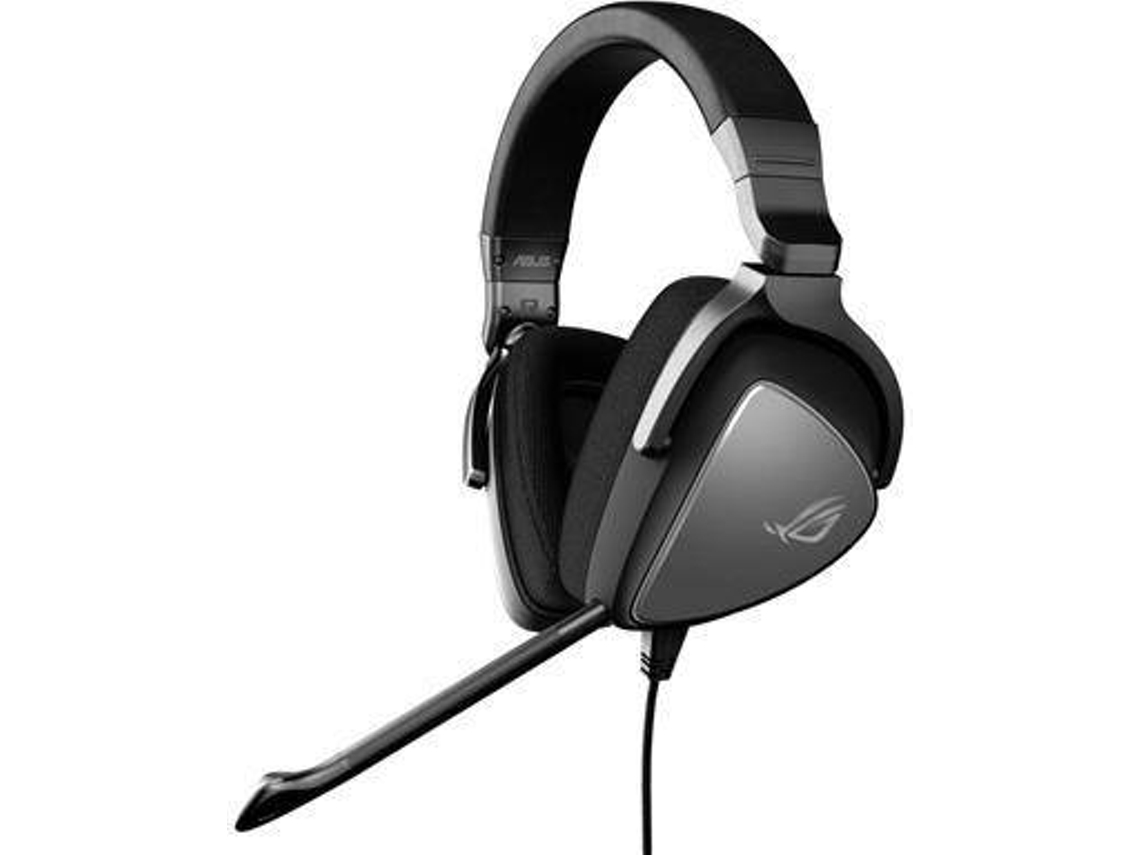 Auscultadores Gaming com Fio ASUS ROG Delta Core (Over Ear - Multiplataforma - Noise Cancelling - Preto)