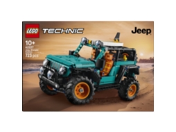 Lego® 42227 Technic Suv Jeep® Wrangler Rubicon Kit De Maquete De Carro - A Partir Dos 10 Anos