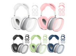 Capa Protetora Transparente De Silicone 4 Em 1 Tpu, Protetor Auricular Anti Riscos, Capa Protetora À Prova De Choque Para Airpods Max Vayotoy
