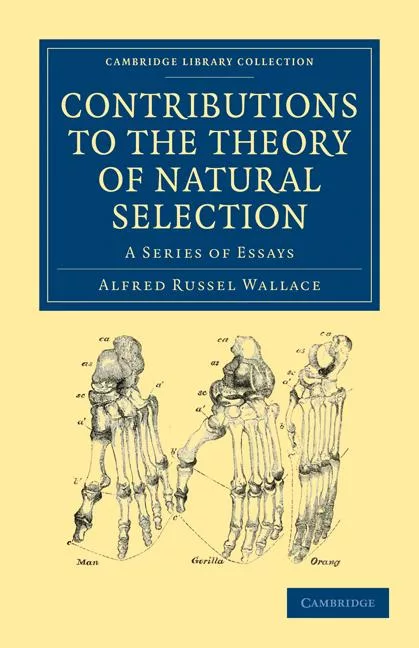 Livro Contributions To The Theory Of Natural Selection De Alfred Russel Wallace (inglês)
