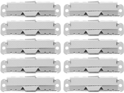 Clips Para Arquivos De Escritório, 10-unidades, Liga De Zinco