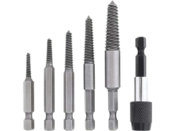 Kit Completo De Extração Rápida Parafusos Danificados