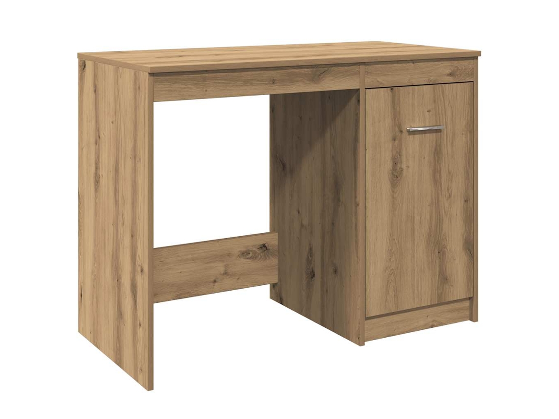 Desk, Desks Vidaxl Marrom Madeira Processada (n/a)