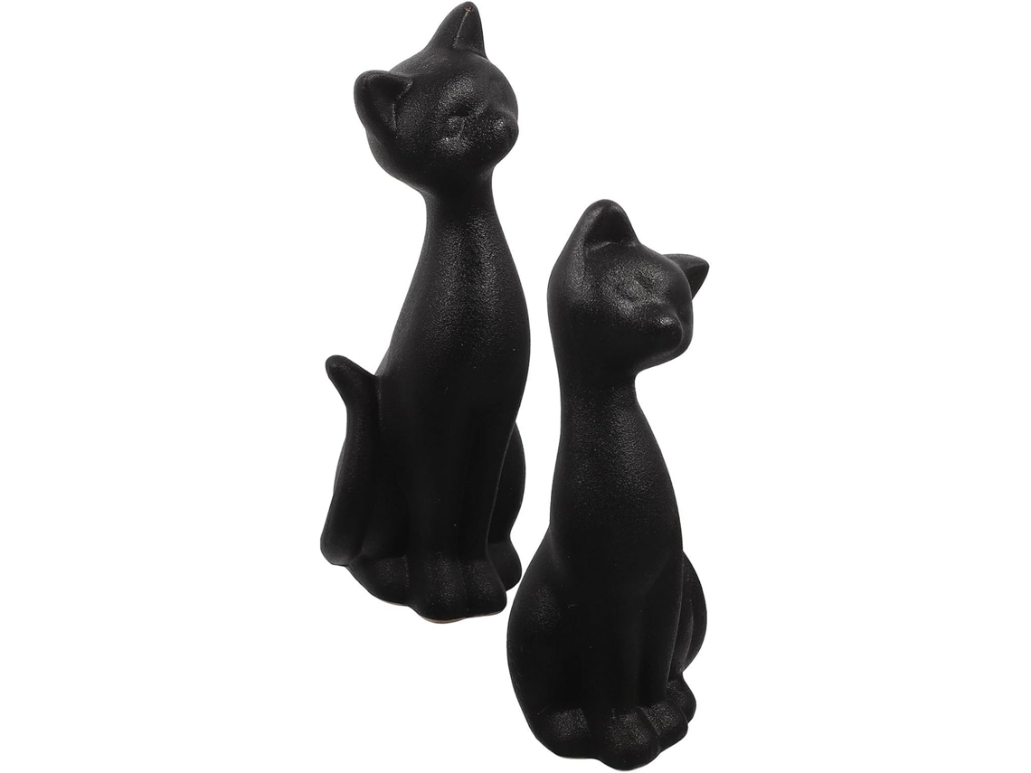 Conjunto De Duas Estatuetas Para Casa Escritório