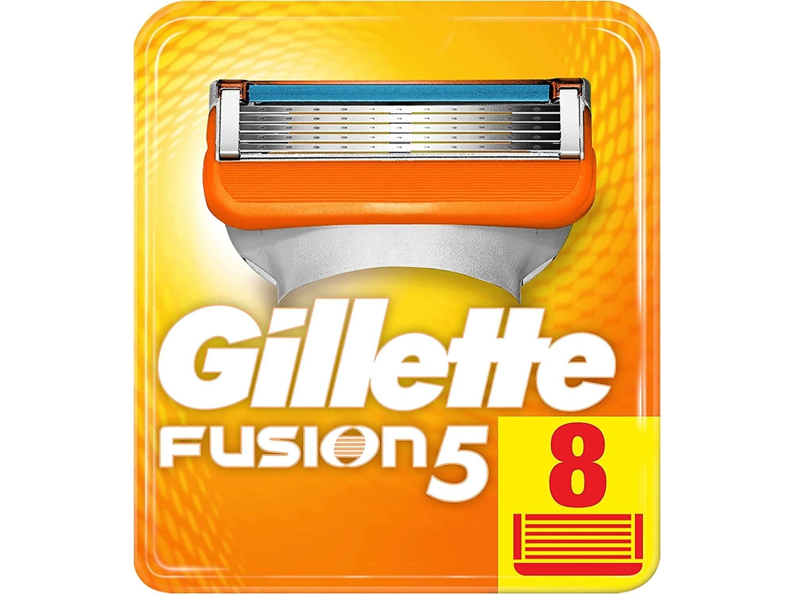 Refis De Lâminas De Barbear Gillette Fusion5, Pacote Com 8