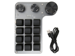 Teclado Mecânico Para Jogos 12 Key 3 Knob