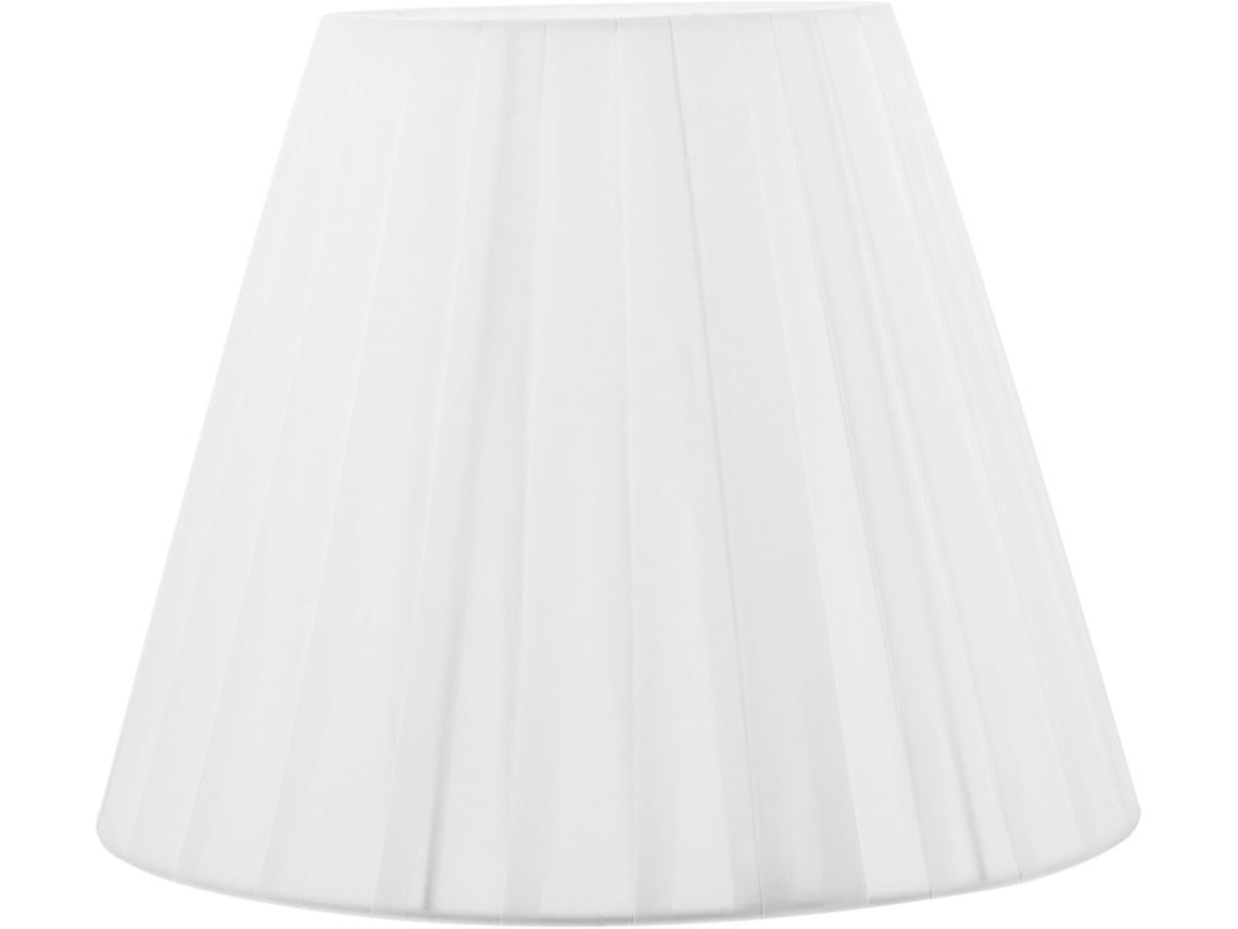 Abajur De Mesa Em Tecido, 240 X 190 Mm, Branco