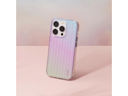 Capa Poeira Estelar para iPhone 14 Pro UNIQ Pele Sintética