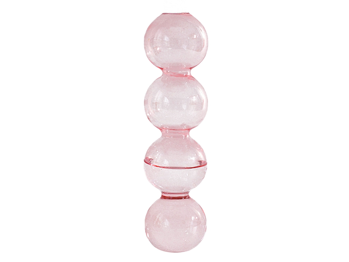 Vaso De Vidro Bolha (decorativo Transparente, Estilo Ins Cute)