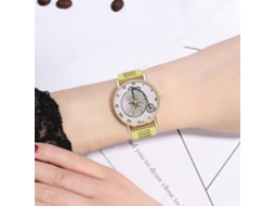 Reloj De Pulsera Hombre Zhoulianfa Acero Analógico Cuarzo Dial Redondo T221-g