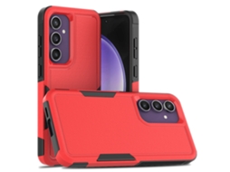 Capa Protetora Para Celular Samsung Galaxy S22 Vermelho.