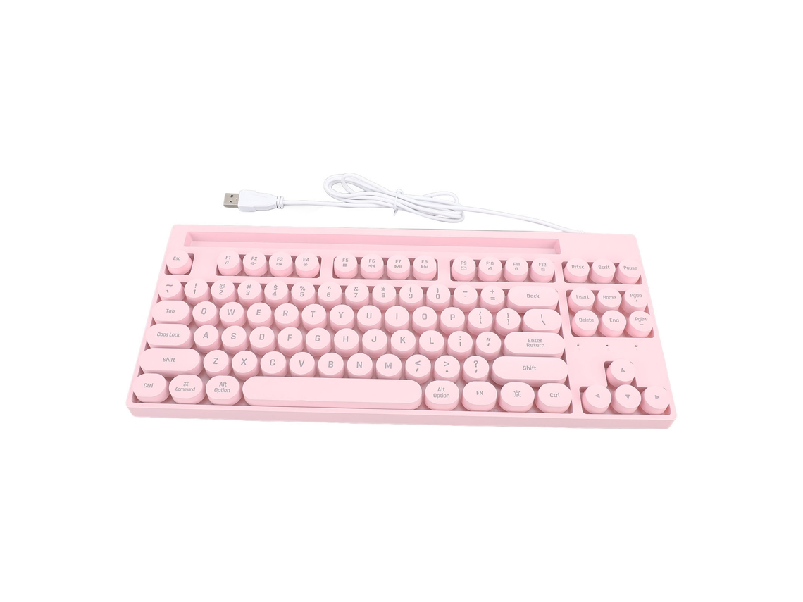 Teclado Gamer com Iluminação e Suporte LAXISCREED