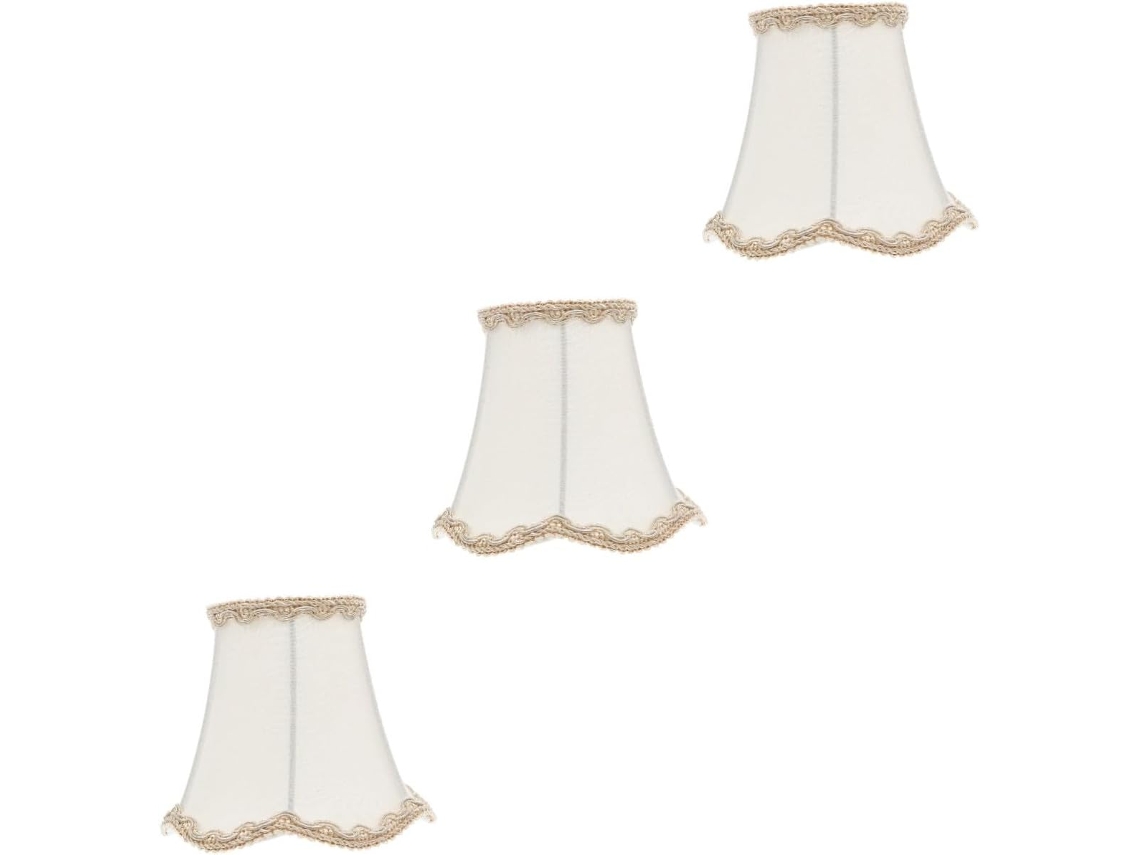 Conjunto de 3 Abajures Vintage em Tons Quentes para Quarto SFUSHOS